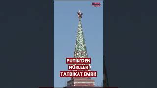 Putin'den nükleer talimatı! Ukrayna yakınında tatbikat yapılacak #haber #shorts #putin