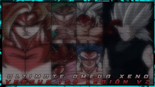 Ultimate Omega Xeno Vs Los Chetados De La ISO Legión V2 - Dragón Ball Z Budokai Tenkaichi 3.