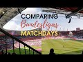 Comparing the matc.ay experience at bundesliga 1 and 2  obstructed view vs centre circle view