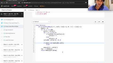 [Solution] Leetcode 957: Prison Cells After N Days