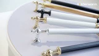 Modern Shiny Zinc Alloy Cabinet Handles