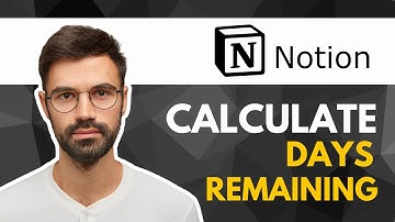How to Calculate Number of Days Remaining from Due Date in Notion | Tutorial 2025