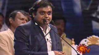 harrish jayaraj speaks about  A R Rahman @ ARR honored by cine musicians union