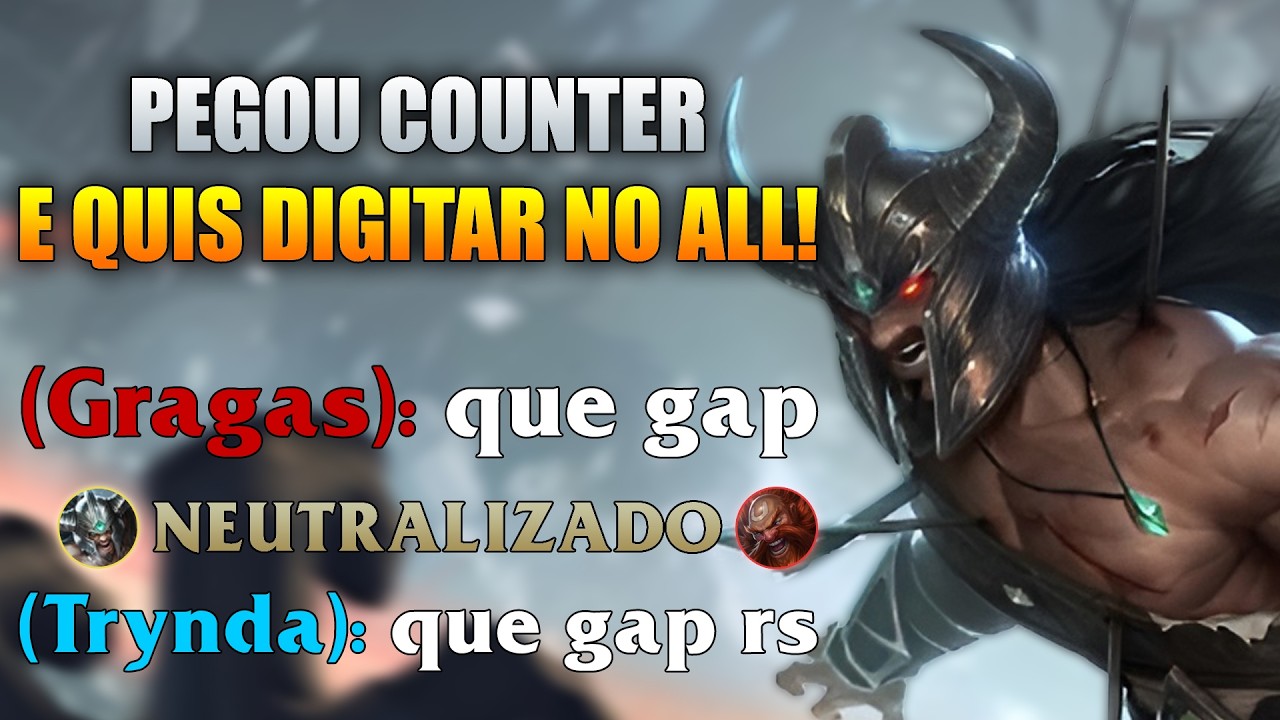 PEGOU GRAGAS PRA ME COUNTERAR E ISSO ACONTECEU