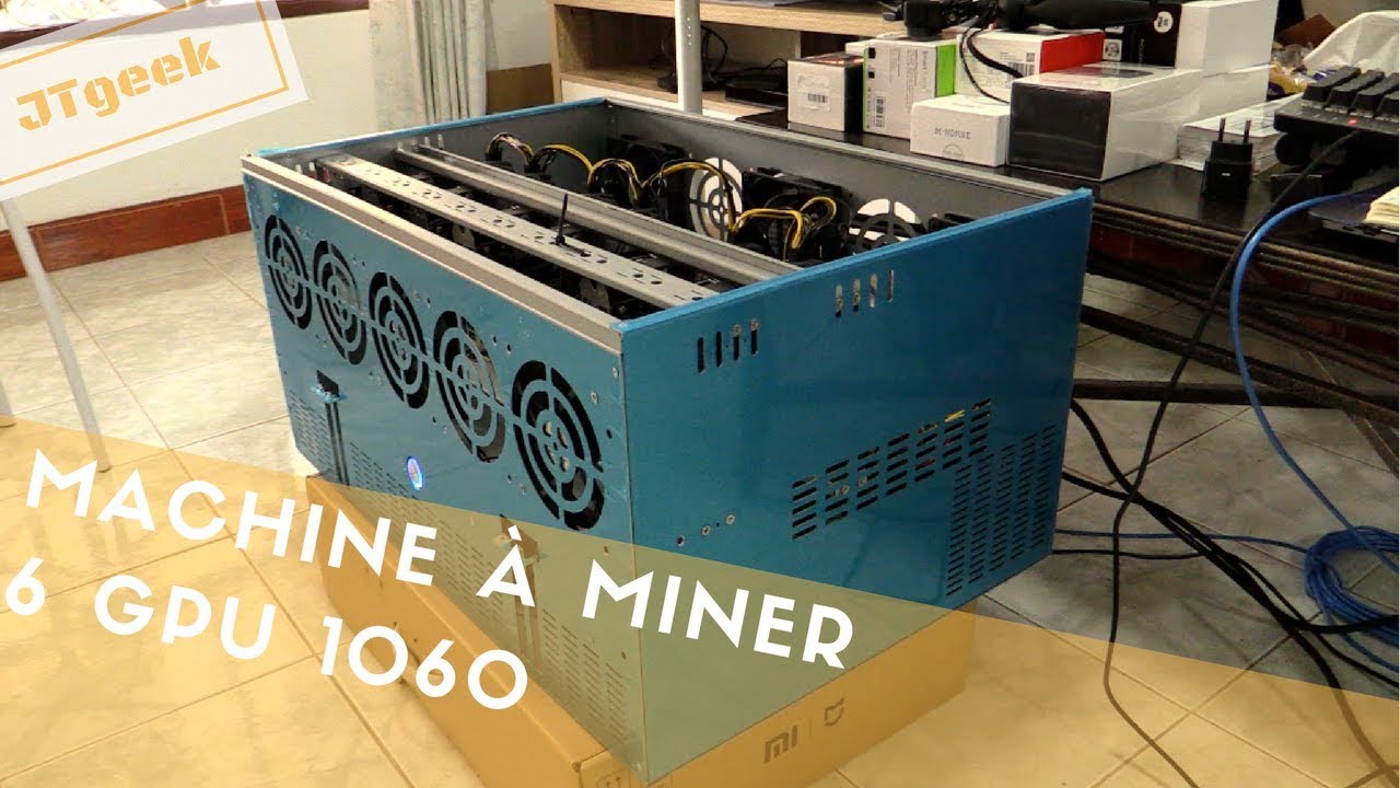 Machine à miner 6 cartes 1060, combien ça coute et combien ça rapporte ?