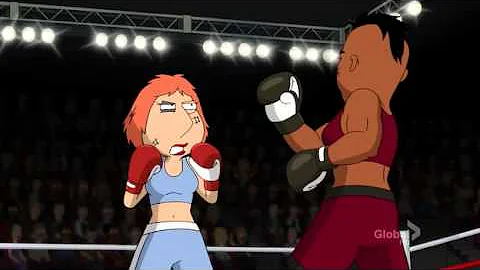 Family guy - Lois Griffin's final boxing match
