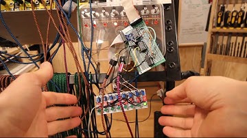 Adding Switches for Gates and Reset to the Baby8 Sequencer - DIY Modular in a Week 10.2
