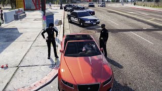Mr. K Gets Into a Chase with the PD Terminator | Nopixel 4.0
