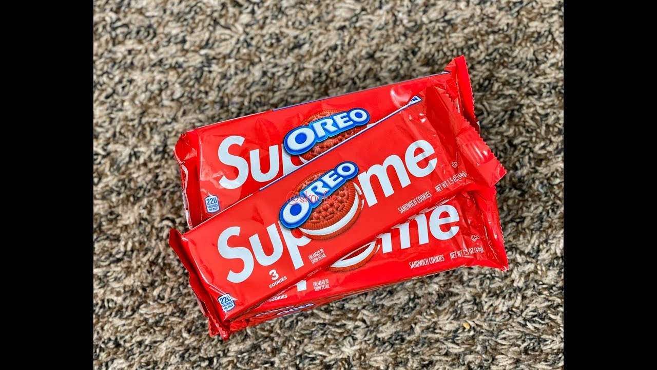 Supreme x Oreo Unboxing 2020 YouTube