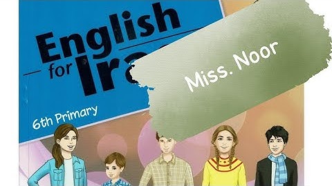 اللغة الإنجليزية صف السادس الابتدائي الوحدة الأولى درس٣ Where do they work ?  أين يعملون ؟