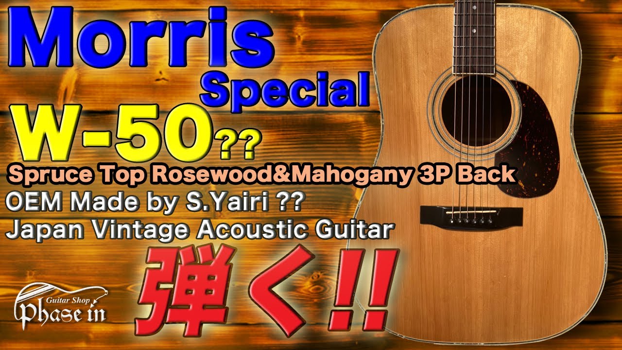 Morris W-50 81年製 モーリス アコースティックギター