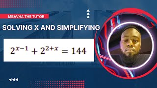 Solving x and simplifying