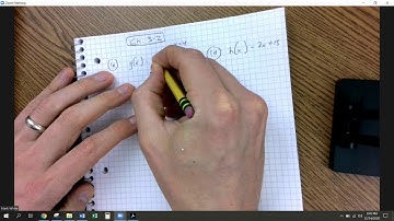 Algebra 1 - Ch. 3-2: Linear Functions