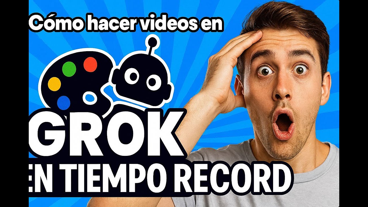 Cómo hacer videos en Grok Imagine en tiempo Record ¡y bien!. #grok # ...