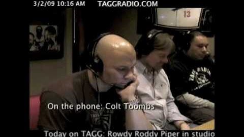 Colt Toombs and Rowdy Roddy Piper Part 7 on MMAjunkie Radio