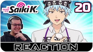 The Disastrous Life of Saiki K. Episode 20 REACTION | COOKING CLASS!