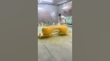 Sản xuất ghế băng dài hình cục xương theo yêu cầu bằng composite #bench #chair #ghe #fiberglass #frp