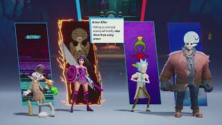 MultiVersus: Bugs Bunny vs Wonder Woman vs Rick vs Jason (Online Match)