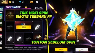 TRIK HOKI SPIN EMOTE SUPERJOCK DASH DI EVENT FADED WHEEL TERBARU FF !!