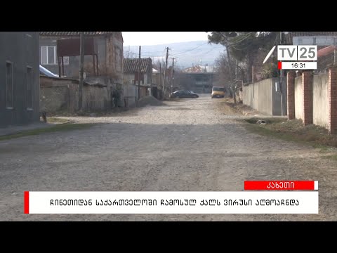 ჩინეთიდან საქართველოში ჩამოსულ ქალს ვირუსი აღმოაჩნდა