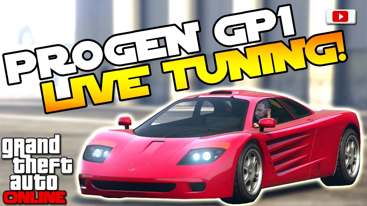 GTA 5 Online - 🔥🛠Progen GP1 Live Tuning!🛠🔥LS Customs, PS4 Gameplay