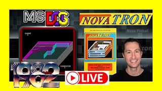 Novatron (MS-DOS) - Chronologically Gaming is LIVE! #msdos #tron #retro #videogames #isometric