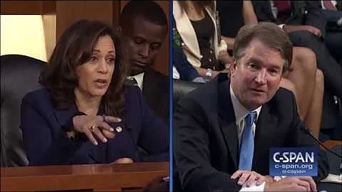 Exchange between Sen. Harris and Judge Kavanaugh o...