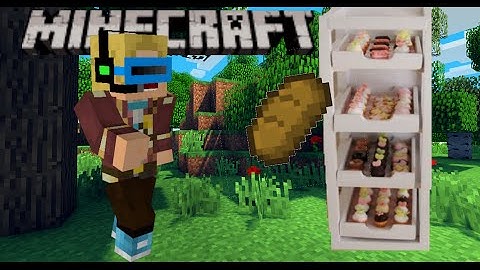 Minecraft | How to make a bread shop (bakery)