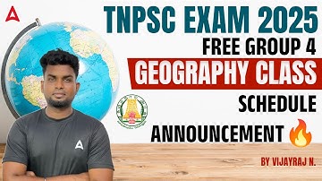 TNPSC Group 4 2025 | Free Geography Classes | Daily One Topic | Adda247 Tamil