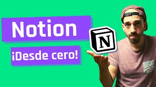 CÓMO usar NOTION ✍️ Tutorial básico 2023 - 2024 Paso a Paso. La mejor APP de organización