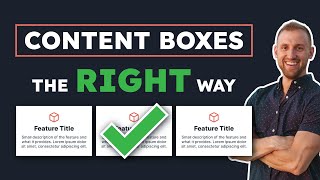 How to Build Content Boxes the RIGHT Way in WordPress Using Kadence Blocks