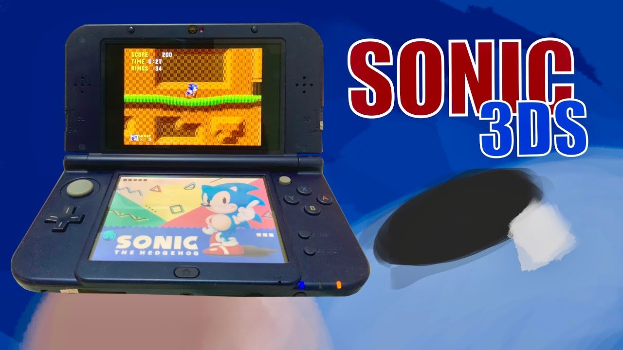 SONIC THE HEDGEHOG ON THE NINTENDO 3DS YouTube
