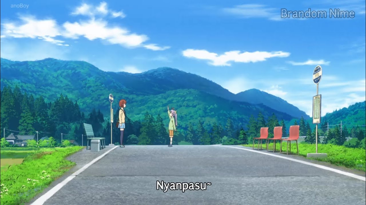 Non Non Biyori Nyanpasu Moment Youtube