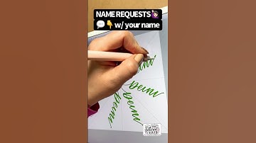 I can do your name next 🙋🏻‍♀️ #calligraphy #shorts hand lettering on iPad lettering #handwriting