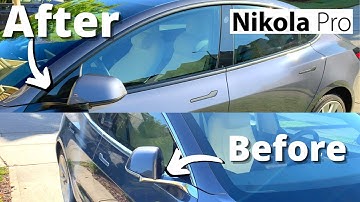 Tesla Model 3 Chrome Delete Install 👉🏻 Nikola Pro Kit | GIVEAWAY❗️ | DIY | Matte Black