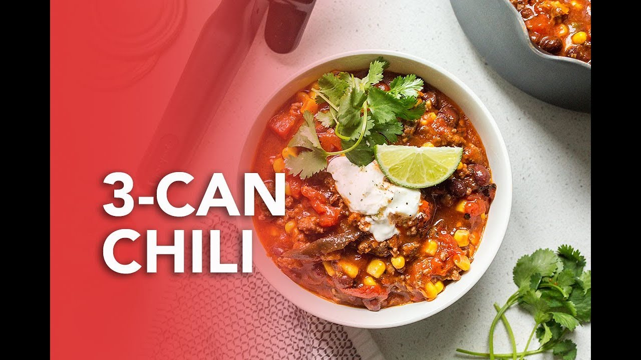 3 Can Chili - YouTube