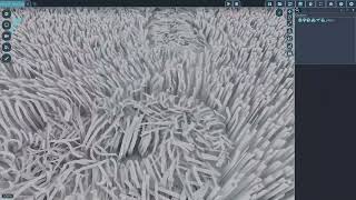 Multi-segmented hair particle system
The hair particle system now works with multiple segments per strand. I rewrote the simulation part to be better, now it works very much the same way as the spring bone system, but entirely on the GPU. In the video there are 100 000 strands, each with 10 segments, which adds up to 1 million particles. The particles can collide with forces and GPU colliders, but not with each other.
Website: https://wickedengine.net
Forum: https://wickedengine.net/forum/
Become a supporter on Patreon for some exclusive content: https://www.patreon.com/wickedengine
Get the source code from Github: https://github.com/turanszkij/WickedEngine
Get it from Steam: https://store.steampowered.com/app/1967460/Wicked_Engine/
Get it from Microsoft Store: https://www.microsoft.com/store/productId/9PPMV065W9QJ
Follow me on Twitter: https://twitter.com/turanszkij Multi-segmented hair particle system
