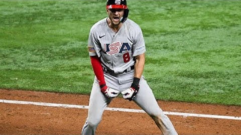 Trea Turner WBC Go Ahead Grand Slam- Moneyball Theme