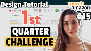 Amazon Merch Q1 Challenge Design Tutorial