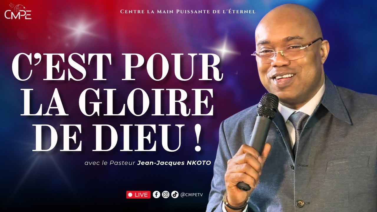 C’EST POUR LA GLOIRE DE DIEU ! | Év Jack NKOTO