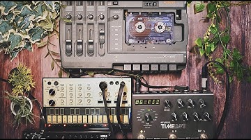 LO-FI AMBIENT JAM | Korg volca keys | Strymon TimeLine | Fostex X-12 Tape Maschine | Sound Art