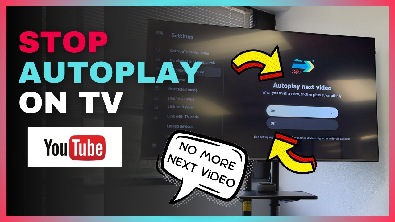 Как отключить автовоспроизведение на YouTube (демонстрация на ТВ)