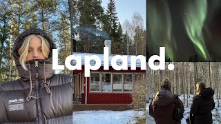 let's go to lapland | tree cabin, northern lights & reindeers