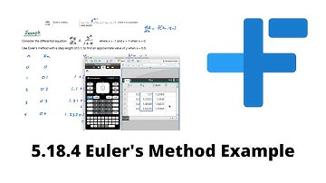 5.18.4 Euler’s Method (example) | IB Math AA | Mr. Flynn IB