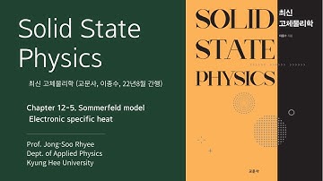 12-5. [Solid State Physics] Sommerfeld theory_Electronic specific heat