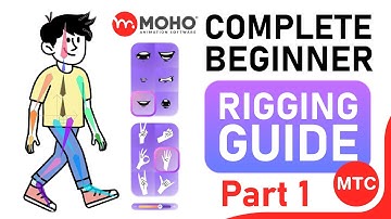 Character Rigging Full Series - How to create a character rigging in Moho Animation Part 1
