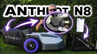 ANTHBOT N8 Review 4-in-1 Robotic Mower with NetRTK, AI and 4G That Mows, Collects, and Mulches Grass