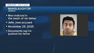 Henrico man charged with manslaughter in connection to father's death