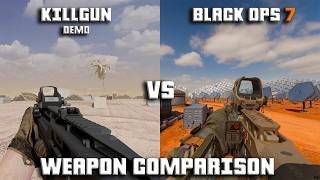 BLACK OPS 7 [SEASON3] VS KILLGUN [DEMO] : WEAPON COMPARISON 4K