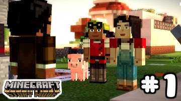 MINECRAFT Story Mode | ASSEMBLY REQUIRED | Part 1 Gameplay Walkthrough